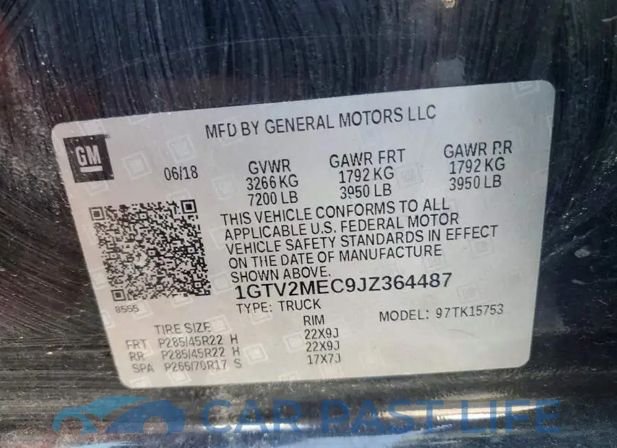1GTV2MEC9JZ364487# 12