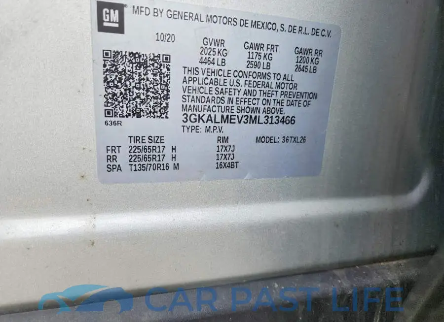 3GKALMEV3ML313466# 13