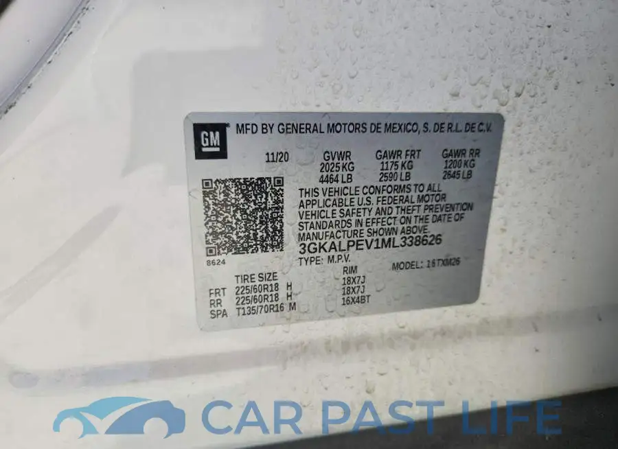 3GKALPEV1ML338626# 13