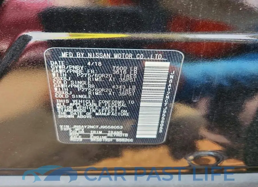JN8AY2NC7J9558053# 13