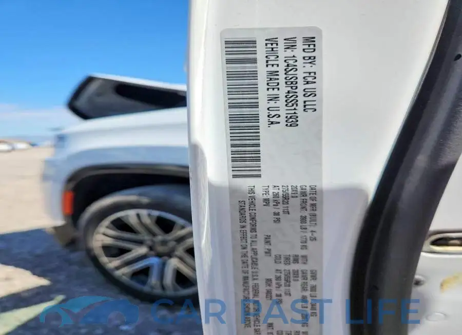 1C4SJSBP4SS511939# 12
