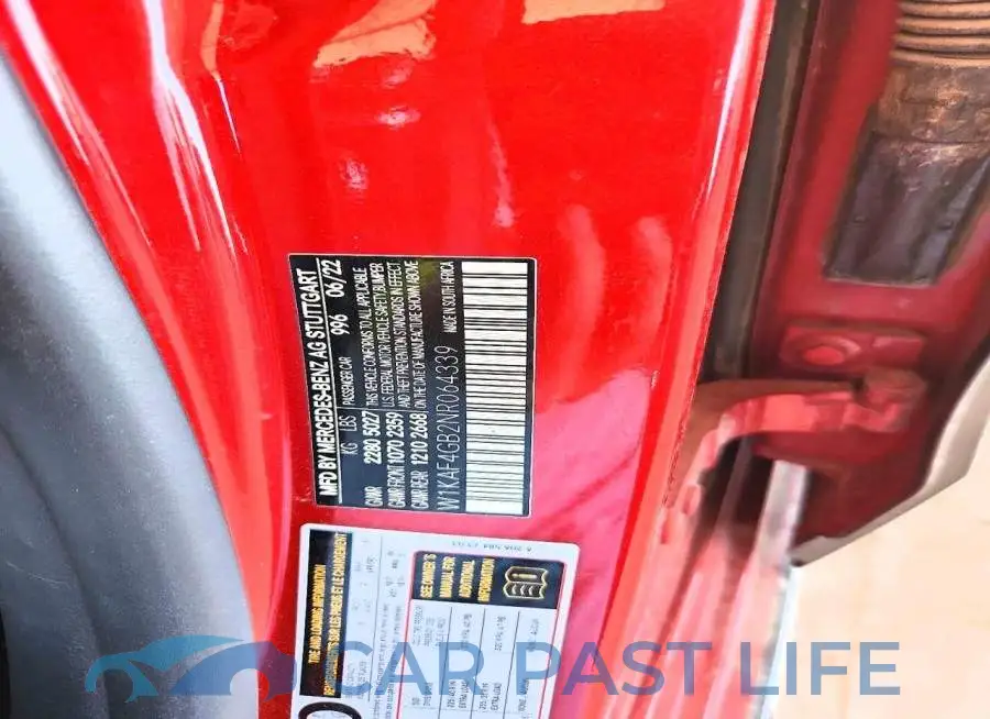 W1KAF4GB2NR064339# 12