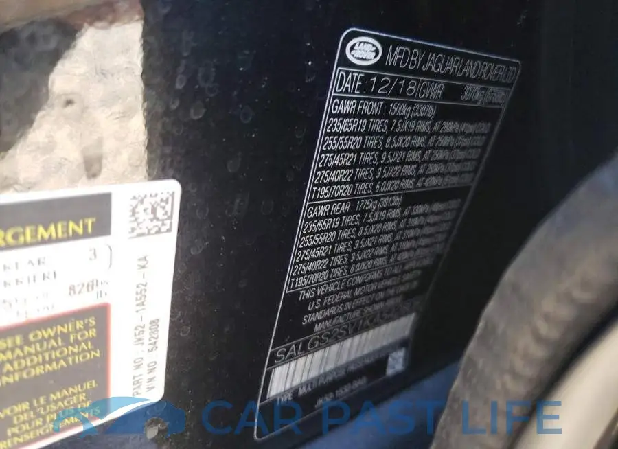 SALGS2SV1KA542808# 12