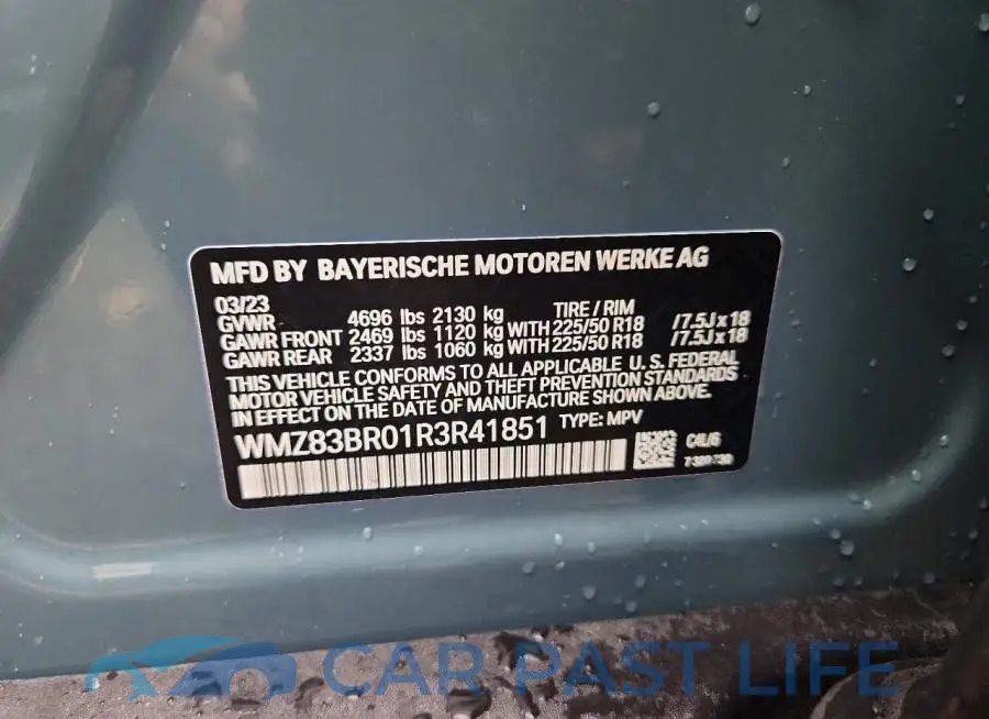 WMZ83BR01R3R41851# 12