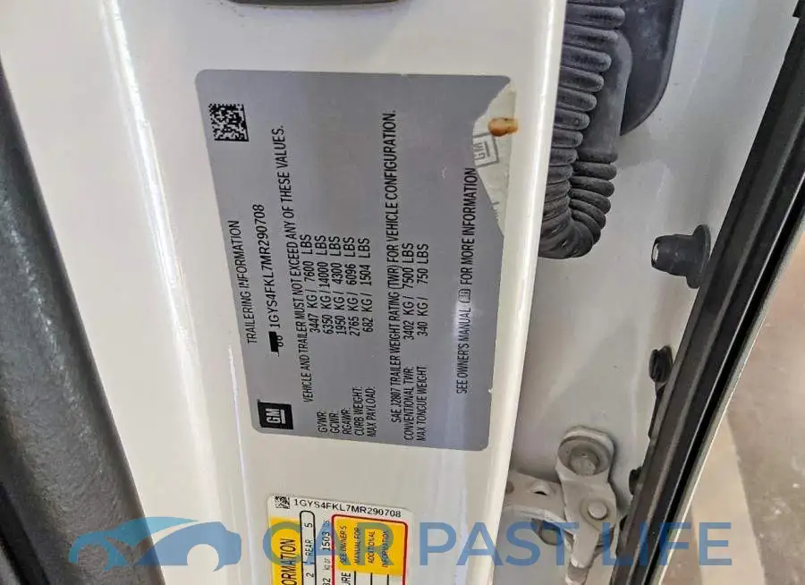 1GYS4FKL7MR290708# 13