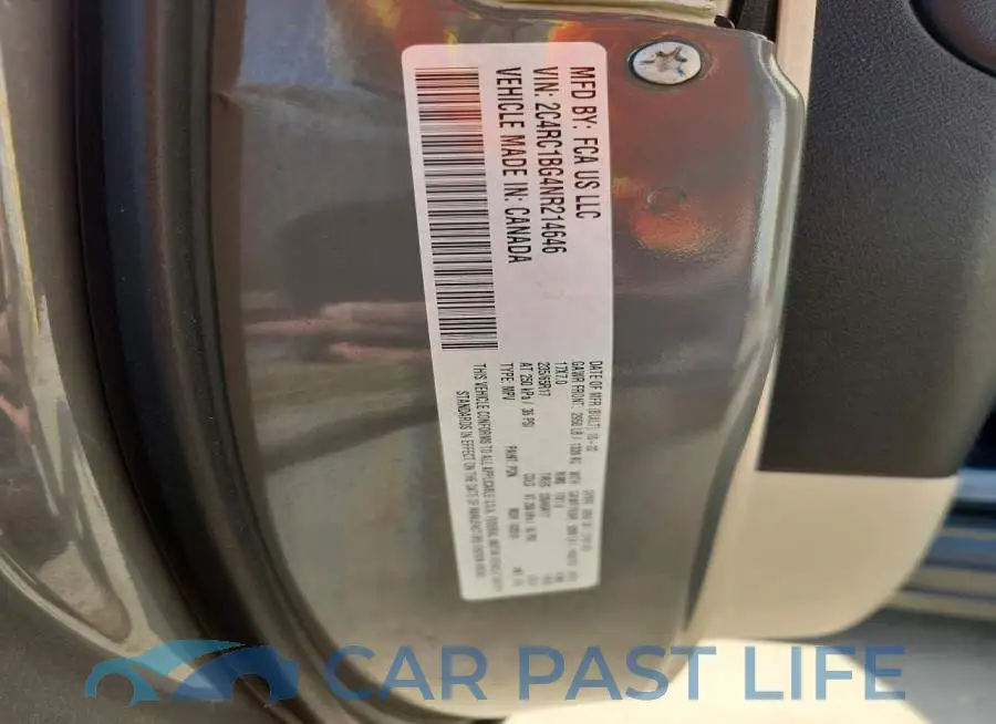 2C4RC1BG4NR214646# 13