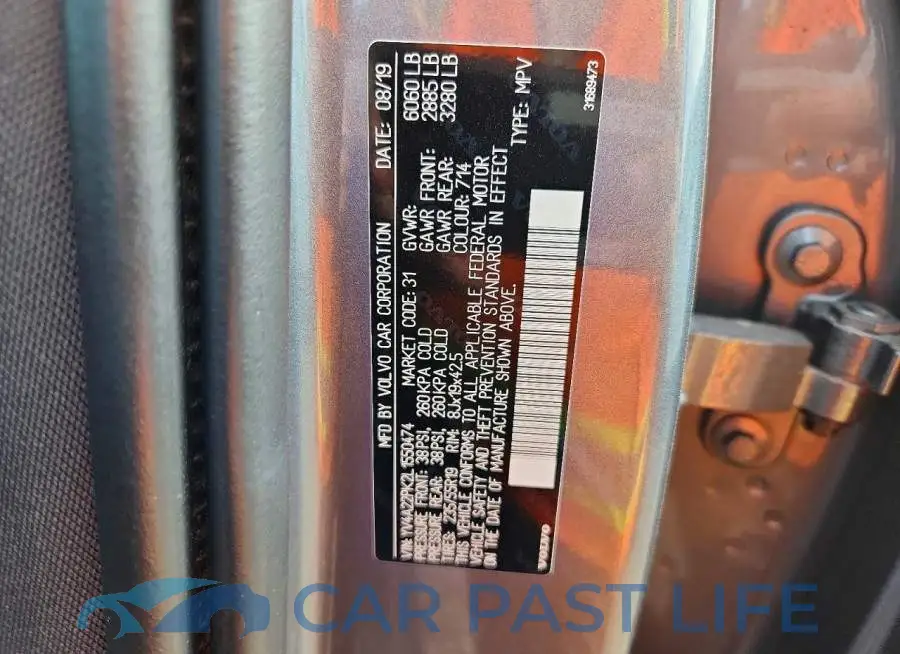 YV4A22PK2L1550474# 12