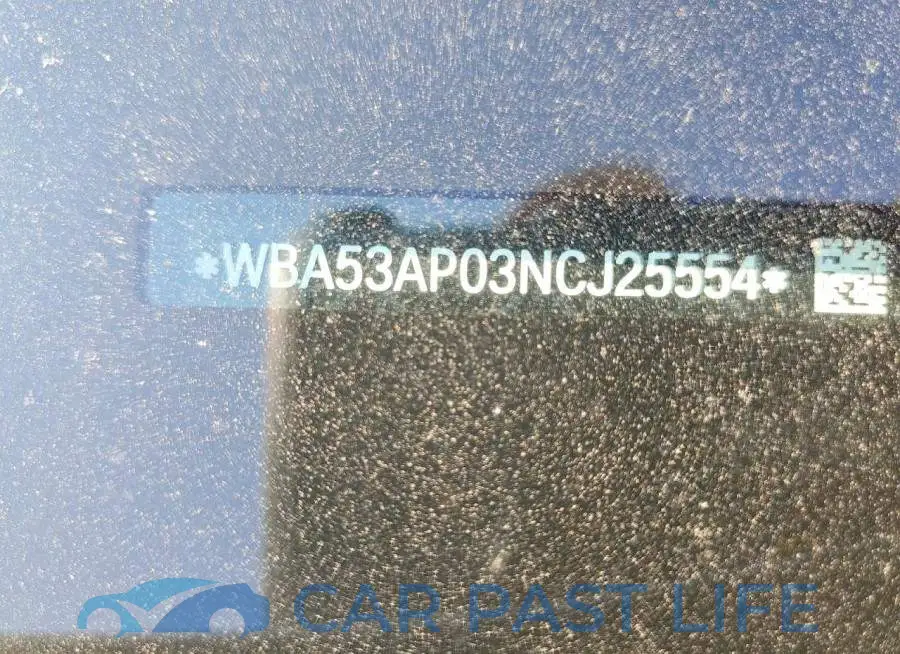 WBA53AP03NCJ25554# 12