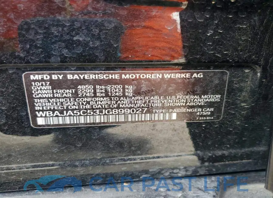 WBAJA5C53JG899027# 13