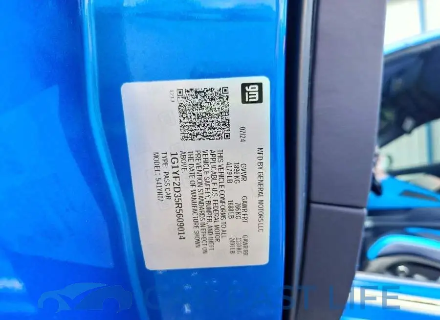 1G1YF2D35R5609014# 12