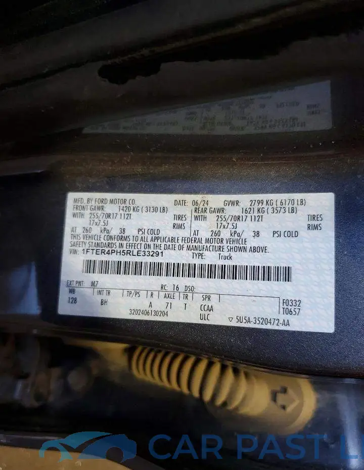 1FTER4PH5RLE33291# 12