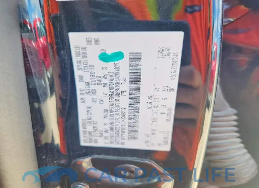 1FTEW1E51JKC08232# 12