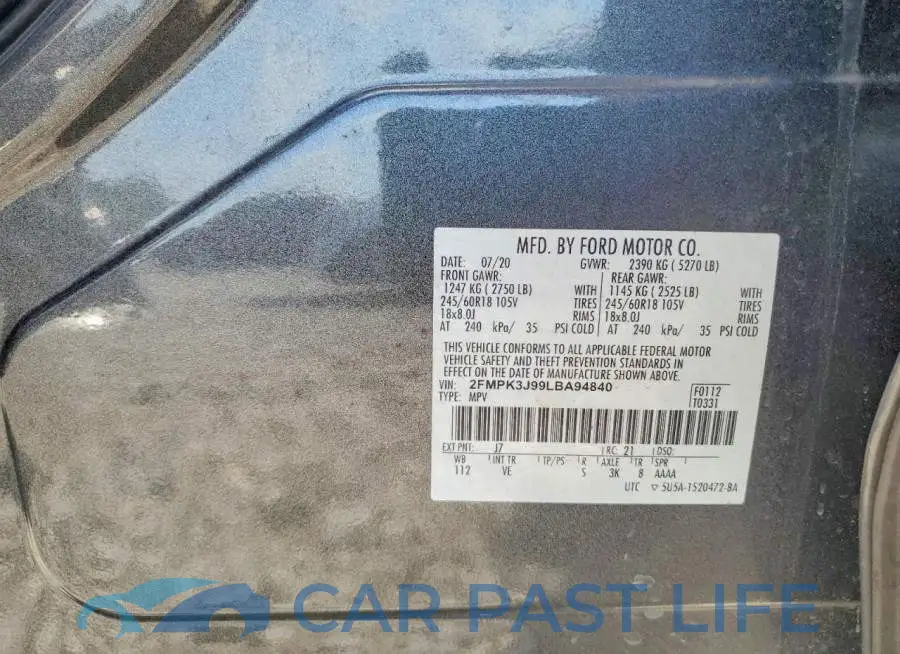 2FMPK3J99LBA94840# 13