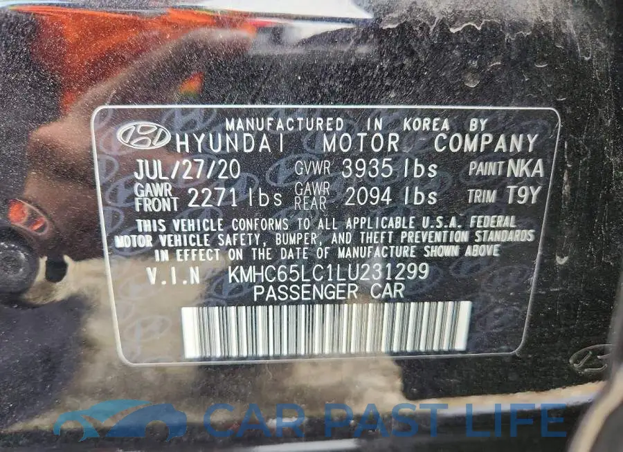 KMHC65LC1LU231299# 12
