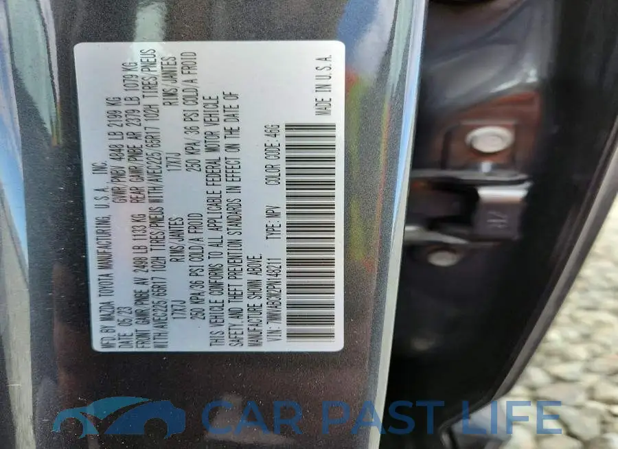7MMVABCM2PN148211# 13