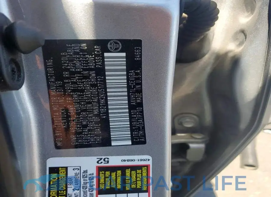 4T1B21HK2KU517712# 12
