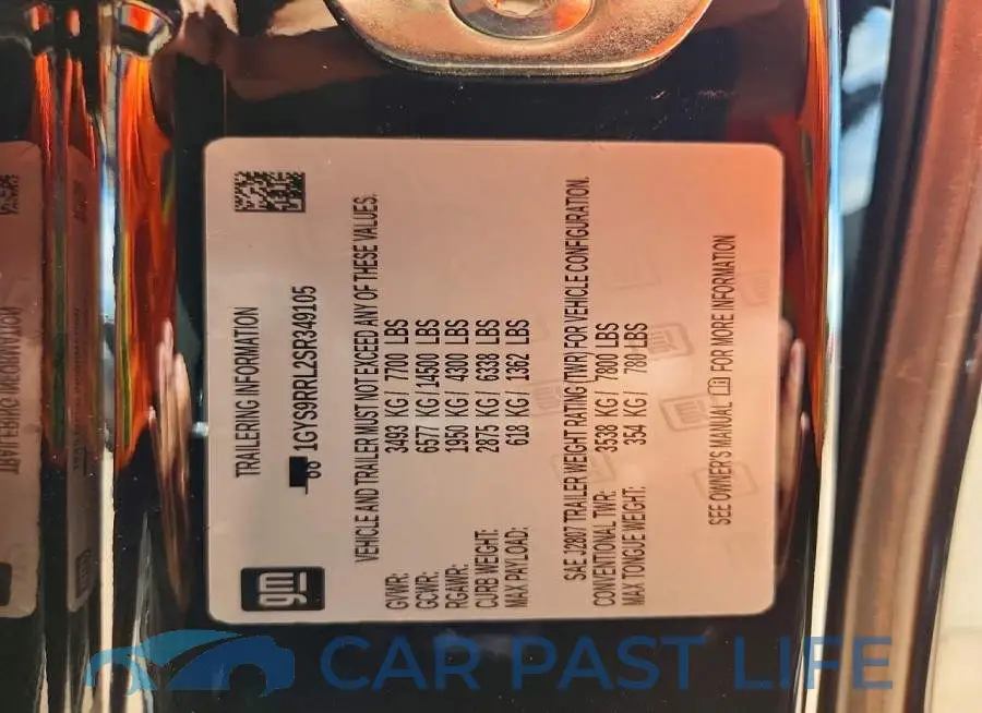 1GYS9RRL2SR349105# 13