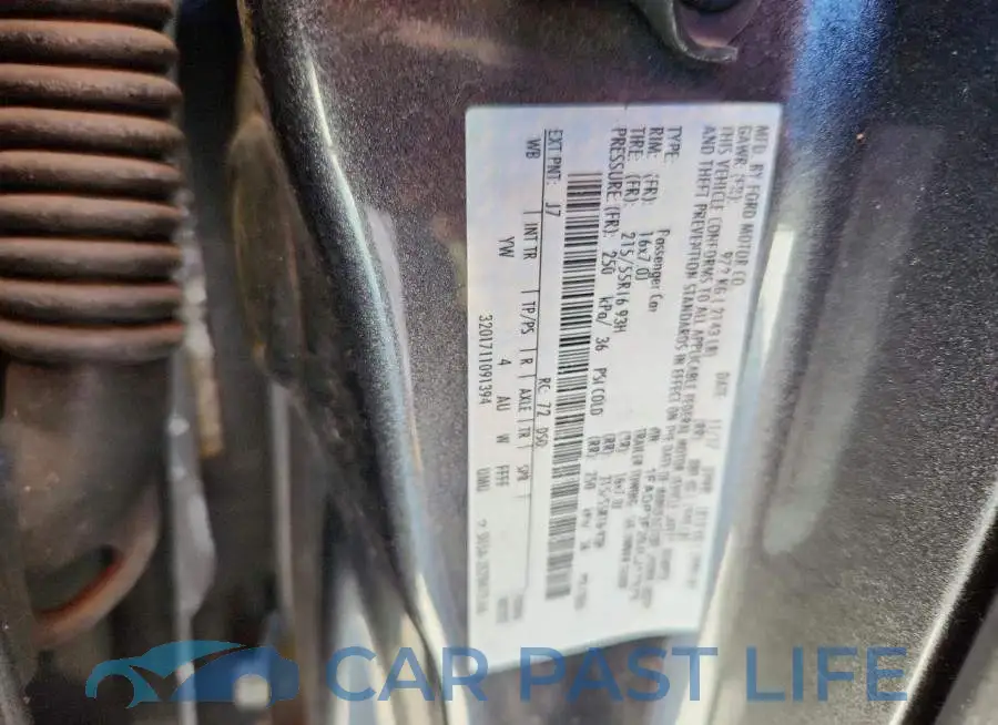 1FADP3F20JL217979# 12