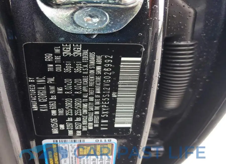 5XYPE5S12VG026992# 13