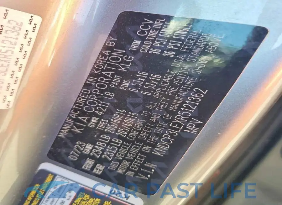 KNDCP3LEXR5121362# 12