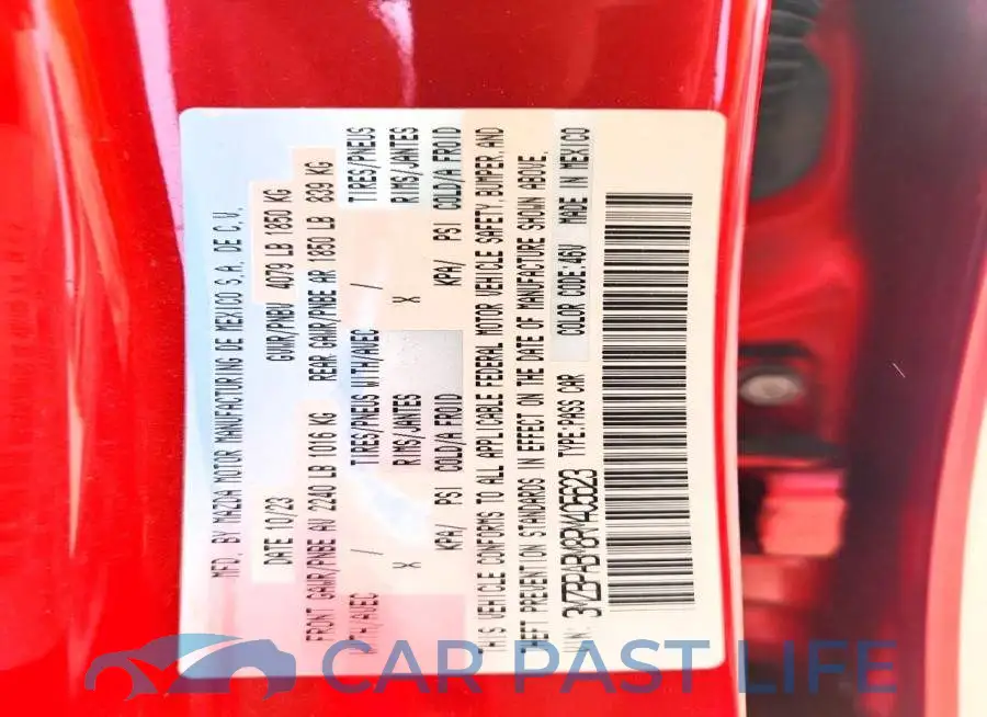 3MZBPABM8RM405623# 12