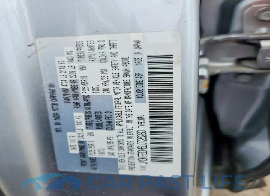 JM3KFBDM6L0726280# 13