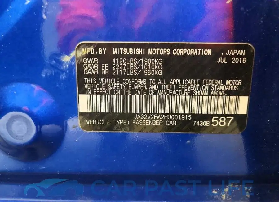 JA32V2FW2HU001915# 12