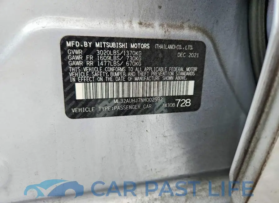 ML32AUHJ7NH002592# 12