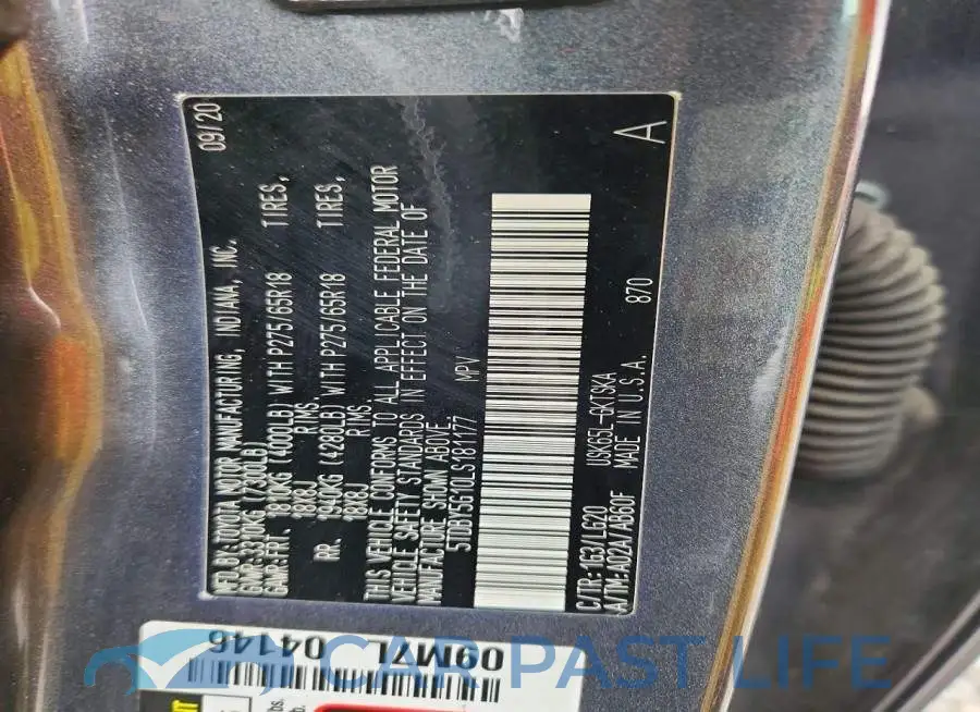 5TDBY5G10LS181177# 13