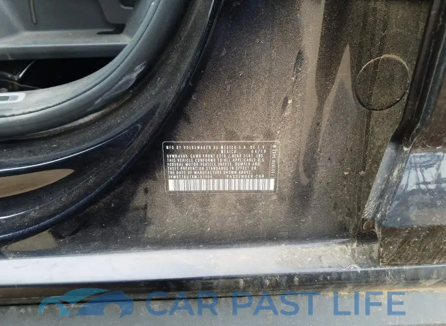 3VW6T7BU1KM181004# 10