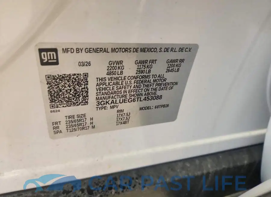 3GKALUEG6TL453088# 13