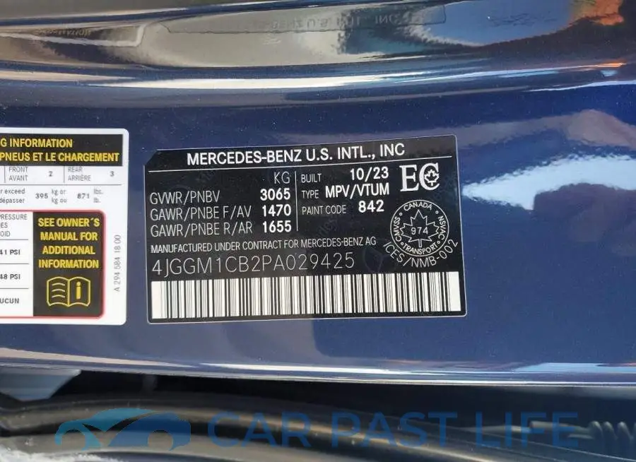 4JGGM1CB2PA029425# 13