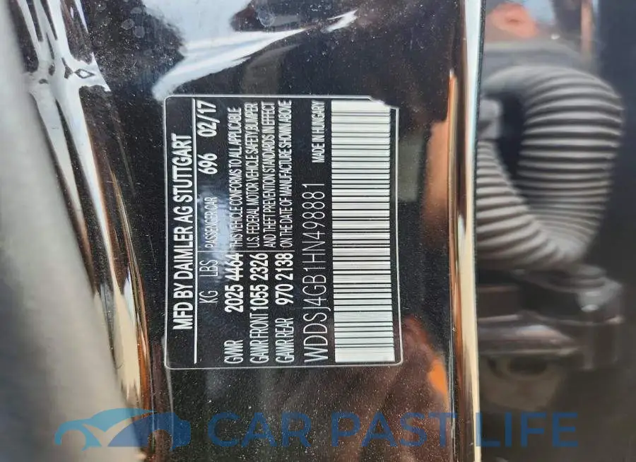 WDDSJ4GB1HN498881# 12