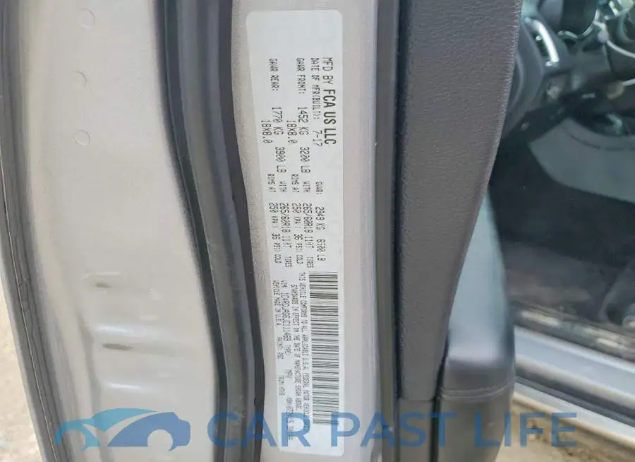 1C4RDJAG6JC111469# 12