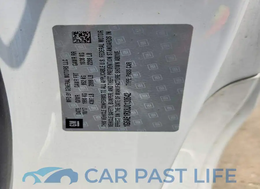 1G6AE1RX8J0130642# 12
