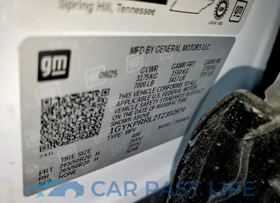1GYKPRRL2TZ302874# 14