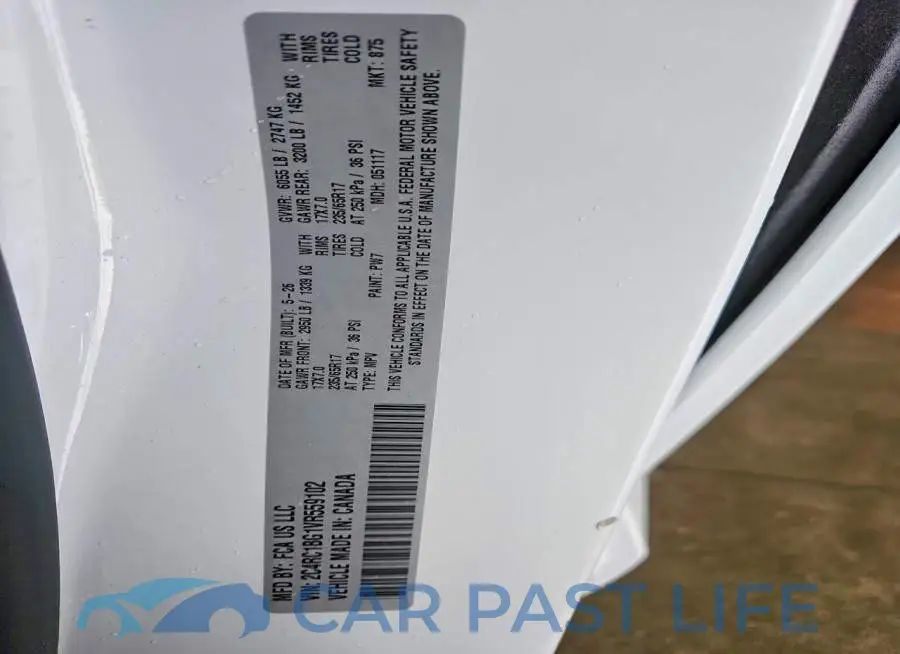 2C4RC1BG1VR559102# 14