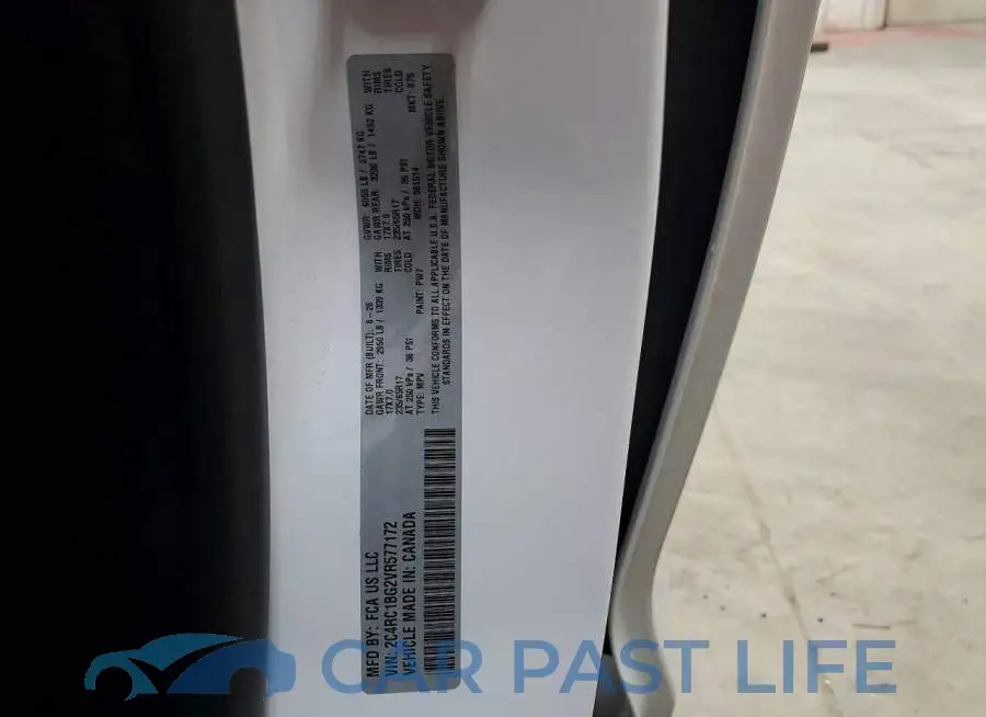 2C4RC1BG2VR577172# 13