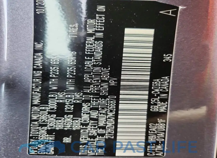 2T2HZMDA7MC266870# 13