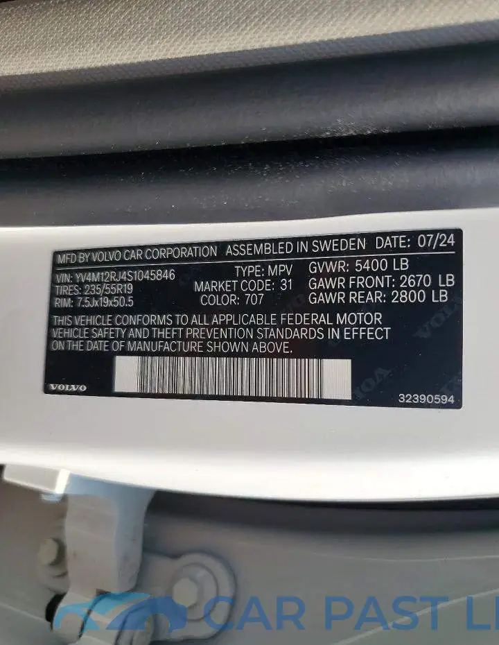 YV4M12RJ4S1045846# 13