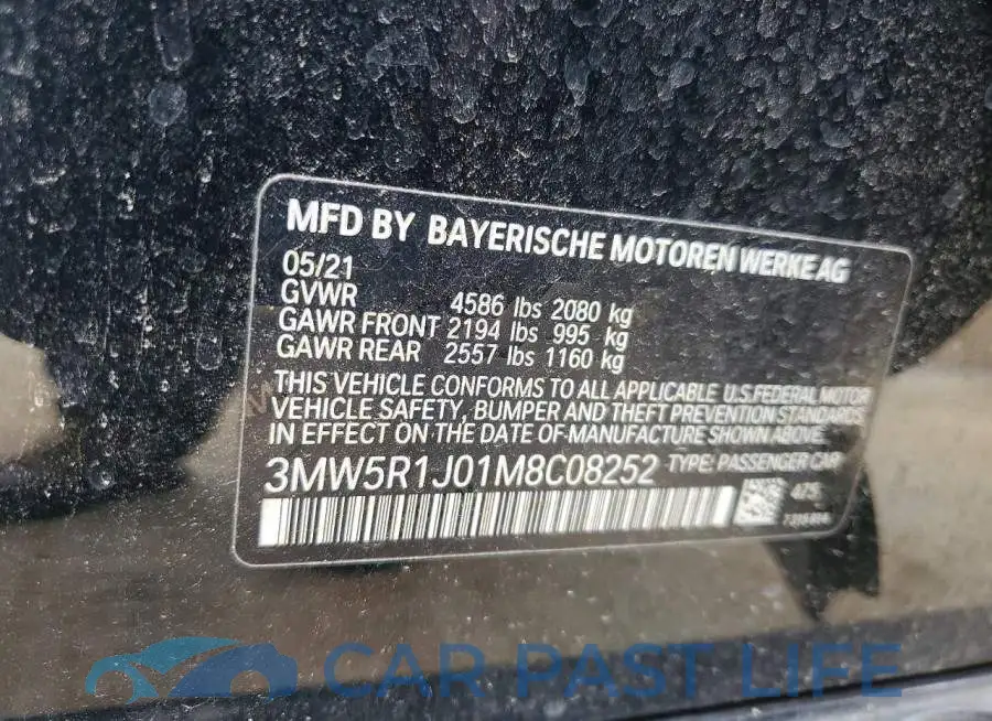3MW5R1J01M8C08252# 12