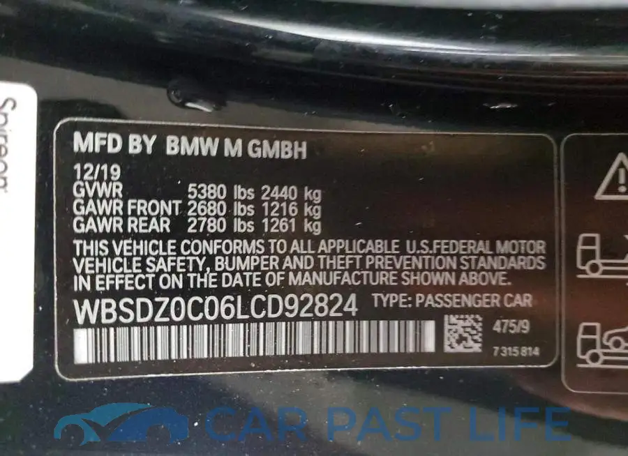 WBSDZ0C06LCD92824# 12