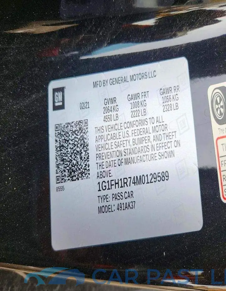 1G1FH1R74M0129589# 12