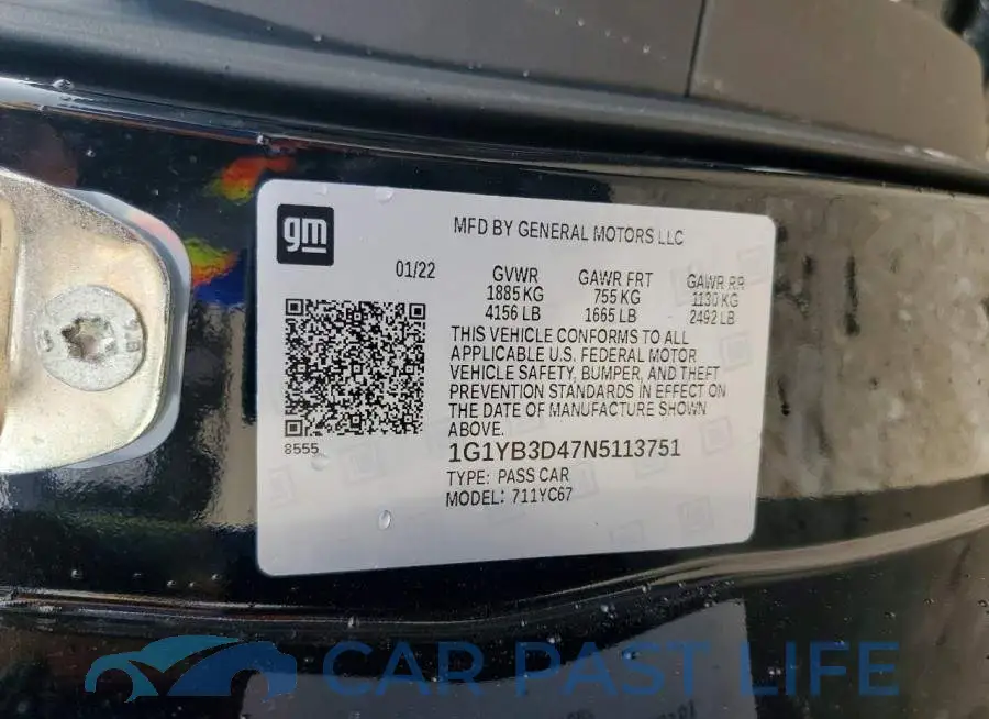1G1YB3D47N5113751# 13