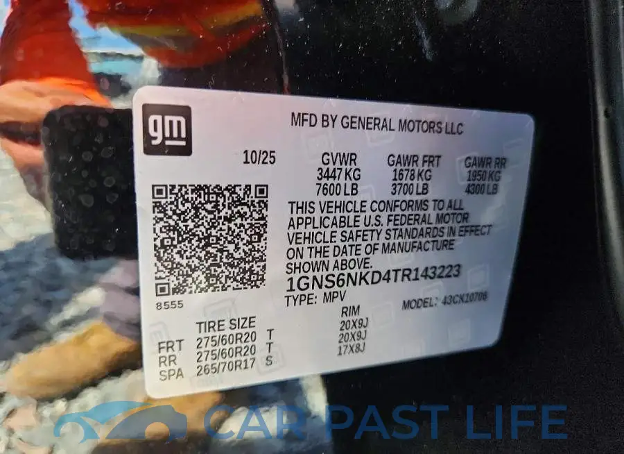 1GNS6NKD4TR143223# 13
