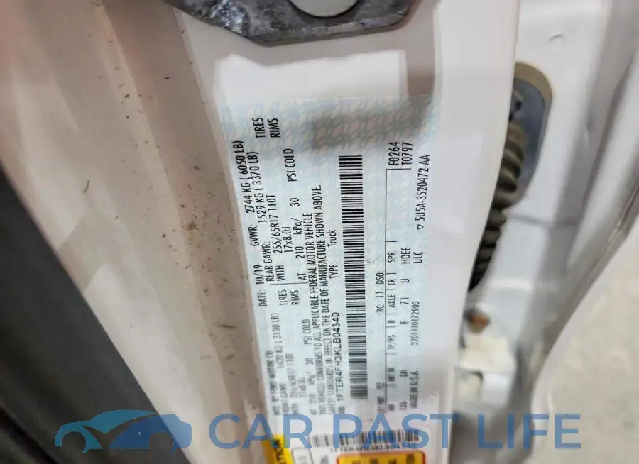 1FTER4FH3KLB04340# 12