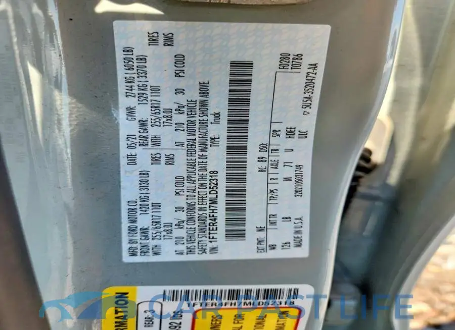 1FTER4FH7MLD52318# 13
