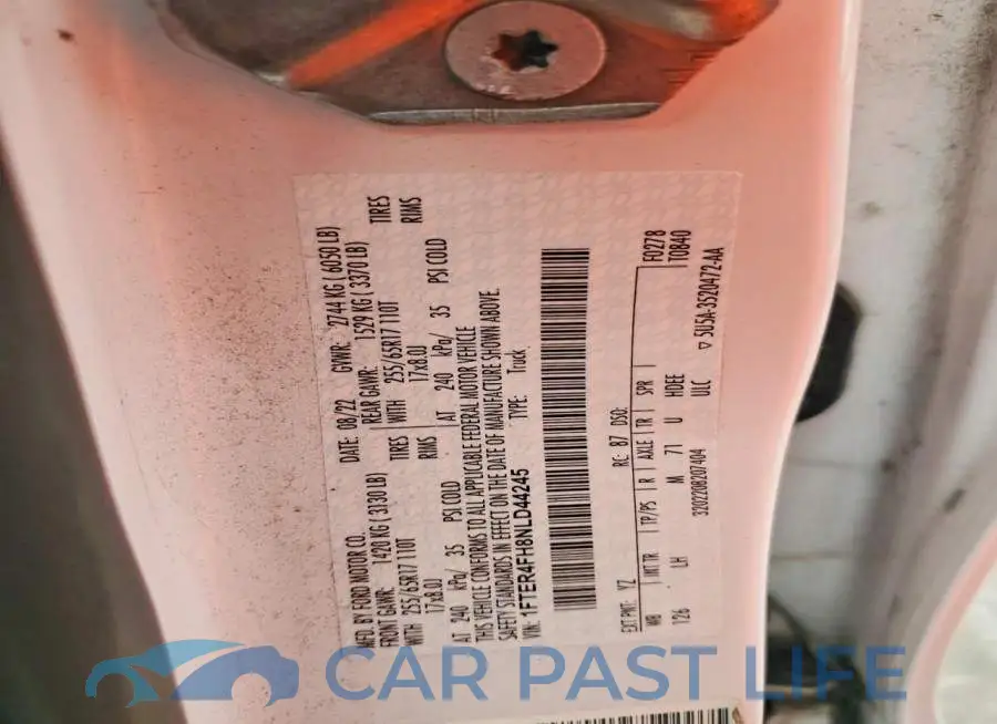 1FTER4FH8NLD44245# 12