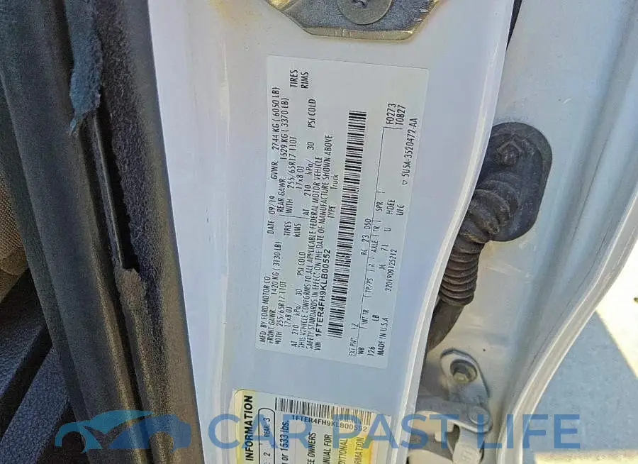 1FTER4FH9KLB00552# 12