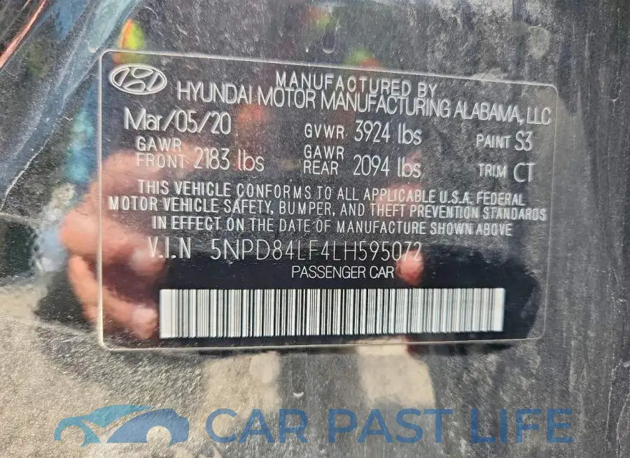 5NPD84LF4LH595072# 13